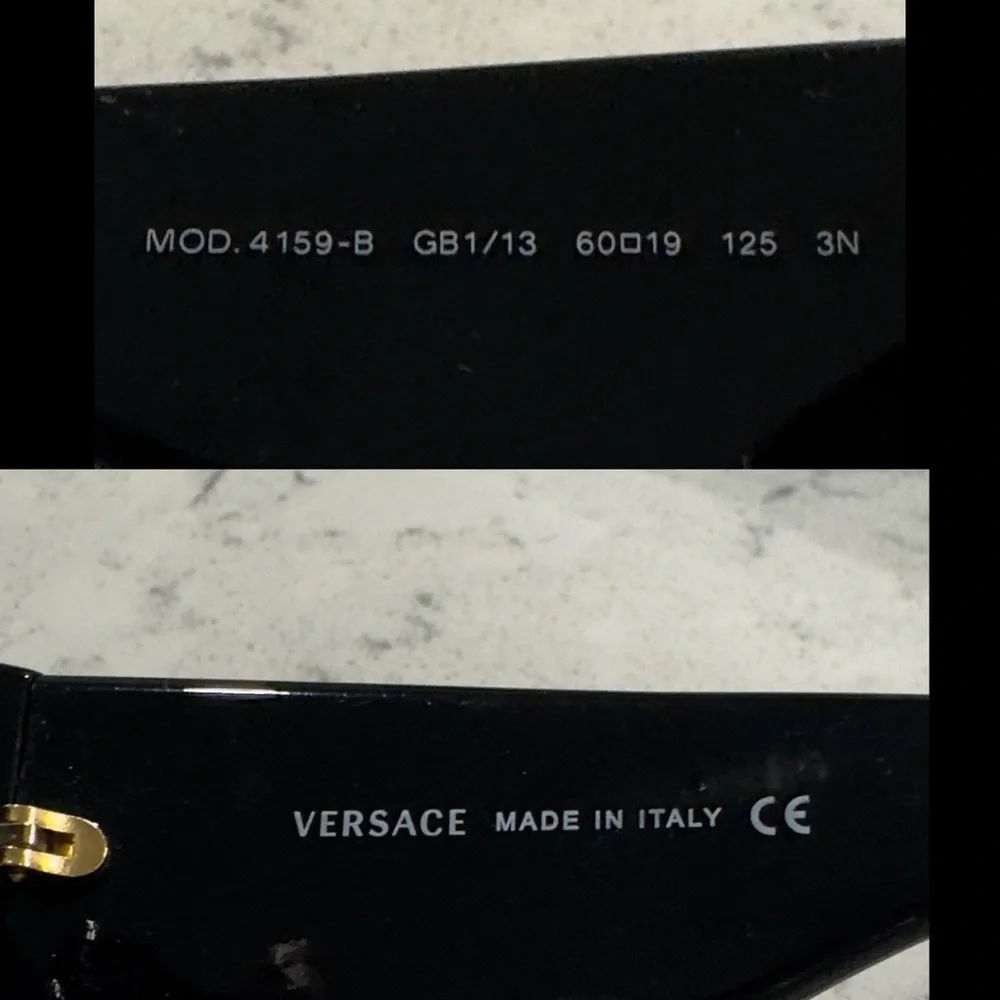 Versace Vintage Sunglasses 2+ Readers With Case Model 4159-B - Picture 15 of 15